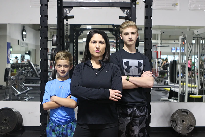 amber and family